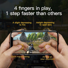Load image into Gallery viewer, Mobile Gamepad Joystick For Joypad Trigger Fire Aim Button Lightweight Controller For Phone Portable Game Pad Phone Gaming Accesorios