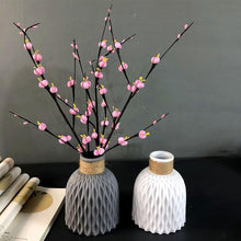 Load image into Gallery viewer, Modern Artifical Floral Plastic Vase Imitation Ceramic Flower Pot For Home Decor Living Room Centerpieces And Events Ornamnet