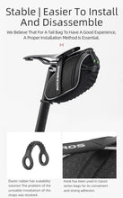 Load image into Gallery viewer, Modern Bike Bag Seat Bag Bike Accessories Bike Seat Bag Waterproof Bicycle Bag Under Seat 3D Shell Cycling Seat Pack For Mountain Road Bikes
