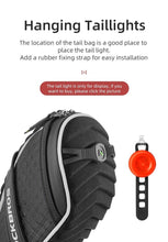 Load image into Gallery viewer, Modern Bike Bag Seat Bag Bike Accessories Bike Seat Bag Waterproof Bicycle Bag Under Seat 3D Shell Cycling Seat Pack For Mountain Road Bikes