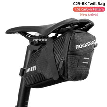 Load image into Gallery viewer, Modern Bike Bag Seat Bag Bike Accessories Bike Seat Bag Waterproof Bicycle Bag Under Seat 3D Shell Cycling Seat Pack For Mountain Road Bikes