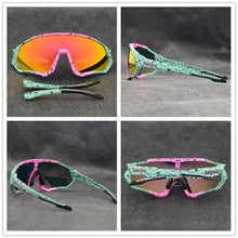 Load image into Gallery viewer, Modern Black Bike Glasses Sports Running Eyewear Fishing Polarized Glasses For Men And Women Cool Unisex Cycling UV400 Glasses For Running