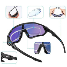Load image into Gallery viewer, Modern Black Bike Glasses Sports Running Eyewear Fishing Polarized Glasses For Men And Women Cool Unisex Cycling UV400 Glasses For Running