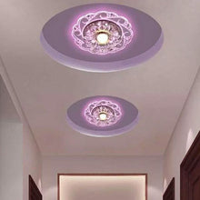 Load image into Gallery viewer, Modern Crystal LED Saving Bright Ceiling Blue Light Lamp Fixture Chandelier