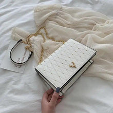 Load image into Gallery viewer, Modern Elegant Luxury Sterling Pu Leather Crossbody Bags For Women And Girls Designer Chains Shoulder Messenger Bag For Female