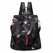 Load image into Gallery viewer, Modern Elegant Waterproof Women's Backpack Fashionable Anti-theft Women Backpacks Nice Print School Bag High Quality Large Capacity Backpack