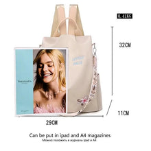 Load image into Gallery viewer, Modern Elegant Waterproof Women's Backpack Fashionable Anti-theft Women Backpacks Nice Print School Bag High Quality Large Capacity Backpack
