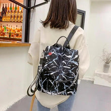 Load image into Gallery viewer, Modern Elegant Waterproof Women's Backpack Fashionable Anti-theft Women Backpacks Nice Print School Bag High Quality Large Capacity Backpack