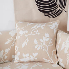 Load image into Gallery viewer, Modern Floral Pillow Cover Matching Sofa Pillowcases Decorative Cushion Covers For Couch Sofa Home Office Throw Pillow Covers Modern Pretty White Floral Hand Couch Sofa Decorative Pillow Cases Cushion Home Decor 2 pieces 45*45cm