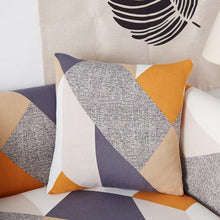Load image into Gallery viewer, Modern Floral Pillow Cover Matching Sofa Pillowcases Decorative Cushion Covers For Couch Sofa Home Office Throw Pillow Covers Modern Pretty White Floral Hand Couch Sofa Decorative Pillow Cases Cushion Home Decor 2 pieces 45*45cm