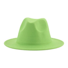 Load image into Gallery viewer, Modern Hats For Women Fedoras Winter Women Hats Simple Classic Hat Wedding Lady Retro Wide Brim Floppy Hat Men Fedora Hat Fashionable Classic Wide Brim Hat For Summer Dress Hats