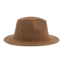 Load image into Gallery viewer, Modern Hats For Women Fedoras Winter Women Hats Simple Classic Hat Wedding Lady Retro Wide Brim Floppy Hat Men Fedora Hat Fashionable Classic Wide Brim Hat For Summer Dress Hats