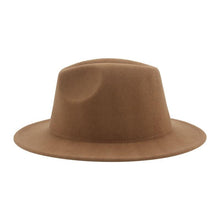 Load image into Gallery viewer, Modern Hats For Women Fedoras Winter Women Hats Simple Classic Hat Wedding Lady Retro Wide Brim Floppy Hat Men Fedora Hat Fashionable Classic Wide Brim Hat For Summer Dress Hats