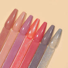 Load image into Gallery viewer, Modern Luxury Autumn Winter Womens Gel Polish Glossy Matte Diamond Effect Long Lasting Nail Art Sequins Design