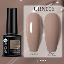 Load image into Gallery viewer, Modern Luxury Autumn Winter Womens Gel Polish Glossy Matte Diamond Effect Long Lasting Nail Art Sequins Design