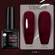 Load image into Gallery viewer, Modern Luxury Autumn Winter Womens Gel Polish Glossy Matte Diamond Effect Long Lasting Nail Art Sequins Design
