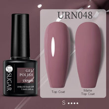 Load image into Gallery viewer, Modern Luxury Autumn Winter Womens Gel Polish Glossy Matte Diamond Effect Long Lasting Nail Art Sequins Design