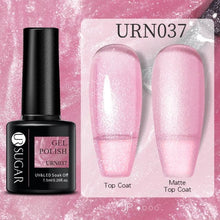 Load image into Gallery viewer, Modern Luxury Autumn Winter Womens Gel Polish Glossy Matte Diamond Effect Long Lasting Nail Art Sequins Design