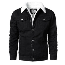 Load image into Gallery viewer, Modern Men Light Blue Jackets Luxury Slim Casual Coats New Male Quality Cotton Thick Winter Jackets Warm Comfortable Jacket Elegant Warm Winter Coats