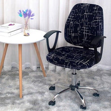 Load image into Gallery viewer, Modern Office Boss Chair Cover Spandex Computer Gamer Swivel Chair Covers Washable Armchair Slipcover For Net Bar Computer Stretch Chair Covers Spandex Office Computer Chair Cover Removable Washable Rotate Swivel Chair Protective Covers