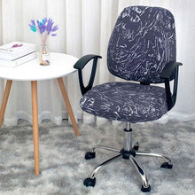 Load image into Gallery viewer, Modern Office Boss Chair Cover Spandex Computer Gamer Swivel Chair Covers Washable Armchair Slipcover For Net Bar Computer Stretch Chair Covers Spandex Office Computer Chair Cover Removable Washable Rotate Swivel Chair Protective Covers