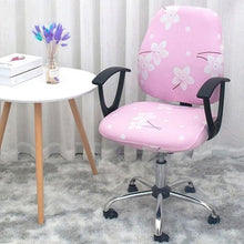Load image into Gallery viewer, Modern Office Boss Chair Cover Spandex Computer Gamer Swivel Chair Covers Washable Armchair Slipcover For Net Bar Computer Stretch Chair Covers Spandex Office Computer Chair Cover Removable Washable Rotate Swivel Chair Protective Covers