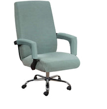 Load image into Gallery viewer, Modern Office Chair Covers Stretch Washable Computer Chair Slipcovers for Universal Rotating Chair Spandex Anti dirty Computer Chair Cover Elastic Polyester Office Chair Cover Easy Washable Removable With Armrest Cover
