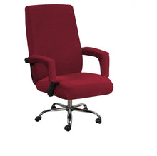 Load image into Gallery viewer, Modern Office Chair Covers Stretch Washable Computer Chair Slipcovers for Universal Rotating Chair Spandex Anti dirty Computer Chair Cover Elastic Polyester Office Chair Cover Easy Washable Removable With Armrest Cover