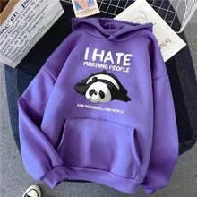 Load image into Gallery viewer, Modern Print New Women's Sweatshirt Warm Vintage Pullover For Woman Fashion Round Neck Hoodie Female Casual Loose Round Neck Cute Print Fashion Long-Sleeved Sweatshirt Pullover Hoodie