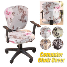Load image into Gallery viewer, Modern Printing Elastic Stretch Office Chair Cover Computer Armchair Slipcover Protector Anti-dirty Rotating Chair Seat Case Computer Office Chair Covers - Protective & Stretchable Universal Chair Cover Stretch Rotating Chair Slipcover