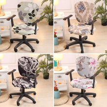 Load image into Gallery viewer, Modern Printing Elastic Stretch Office Chair Cover Computer Armchair Slipcover Protector Anti-dirty Rotating Chair Seat Case Computer Office Chair Covers - Protective & Stretchable Universal Chair Cover Stretch Rotating Chair Slipcover