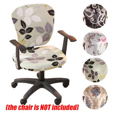 Load image into Gallery viewer, Modern Printing Elastic Stretch Office Chair Cover Computer Armchair Slipcover Protector Anti-dirty Rotating Chair Seat Case Computer Office Chair Covers - Protective & Stretchable Universal Chair Cover Stretch Rotating Chair Slipcover