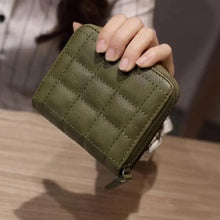 Load image into Gallery viewer, Modern PU Leather Card Holder Wallet Women Fashion Small Zipper Wallet Retro Mini Bags For Women