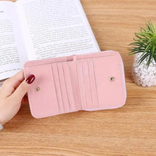 Load image into Gallery viewer, Modern PU Leather Card Holder Wallet Women Fashion Small Zipper Wallet Retro Mini Bags For Women