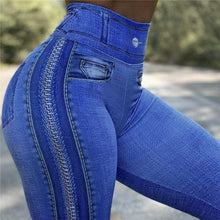 Load image into Gallery viewer, Modern Ripped Jeans Women Pants Push Up Running Sports Leggings Elegant Pants Ripped Stretch Fitted Lifting Pants Slim Pants Female Comfortable Casual Trousers For Fitness
