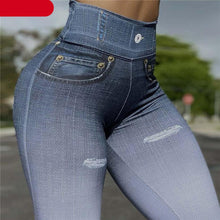 Load image into Gallery viewer, Modern Ripped Jeans Women Pants Push Up Running Sports Leggings Elegant Pants Ripped Stretch Fitted Lifting Pants Slim Pants Female Comfortable Casual Trousers For Fitness
