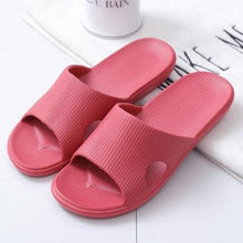 Load image into Gallery viewer, Modern Slippers Women Summer Thick Bottom Indoor Home Couples Home Bathroom Soft To Wear Cool Slippers EVA Open Toe Soft Slippers Soft Shower Massage Bath Pool Gym House Slipper