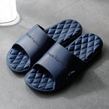 Load image into Gallery viewer, Modern Slippers Women Summer Thick Bottom Indoor Home Couples Home Bathroom Soft To Wear Cool Slippers EVA Open Toe Soft Slippers Soft Shower Massage Bath Pool Gym House Slipper