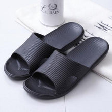 Load image into Gallery viewer, Modern Slippers Women Summer Thick Bottom Indoor Home Couples Home Bathroom Soft To Wear Cool Slippers EVA Open Toe Soft Slippers Soft Shower Massage Bath Pool Gym House Slipper