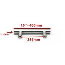 Load image into Gallery viewer, Modern Stainless Steel Kitchen Door Cabinet Bar Handle Pull Knob Cabinet Knobs Furniture Handle Cupboard Drawer Handle Stainless Steel Hollow Tube Bar Drawer Pulls Cupboard Knob For Kitchen Furniture Hardware