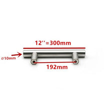 Load image into Gallery viewer, Modern Stainless Steel Kitchen Door Cabinet Bar Handle Pull Knob Cabinet Knobs Furniture Handle Cupboard Drawer Handle Stainless Steel Hollow Tube Bar Drawer Pulls Cupboard Knob For Kitchen Furniture Hardware