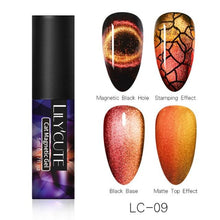 Load image into Gallery viewer, Modern Styllish Elegant 9D Cat Magnetic Nail Gel Polish UV LED Permanent Elegant Colorful Charming Effect For Womens