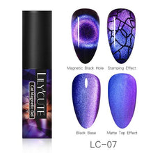 Load image into Gallery viewer, Modern Styllish Elegant 9D Cat Magnetic Nail Gel Polish UV LED Permanent Elegant Colorful Charming Effect For Womens