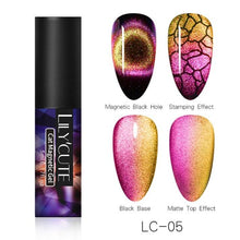 Load image into Gallery viewer, Modern Styllish Elegant 9D Cat Magnetic Nail Gel Polish UV LED Permanent Elegant Colorful Charming Effect For Womens