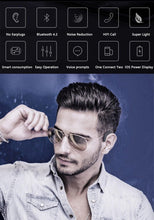 Load image into Gallery viewer, Modern Wireless Bluetooth Headphone Single Earphone Earbuds Exquisite Headset Wireless Bone Conduction Earphones Business Earbuds Bluetooth 4.1 Headphones Over Ear Hooks Handsfree Bone Conduction Earphones Headphones With Microphone