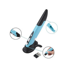 Load image into Gallery viewer, Modern Wireless Vertical Pen Mouse Optical USB Cool Style Pen-Shaped Mice Adjustable DPI Wireless Mouse For Laptop 2.4Ghz