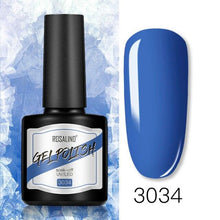 Load image into Gallery viewer, Modern Womens Glossy Colorful 8ml Nail Gel Polish Permanent UV LED High Quality Crystal Effect Design