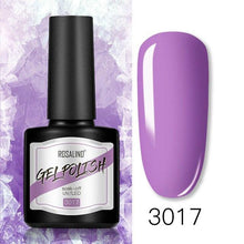 Load image into Gallery viewer, Modern Womens Glossy Colorful 8ml Nail Gel Polish Permanent UV LED High Quality Crystal Effect Design