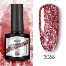 Load image into Gallery viewer, Modern Womens Glossy Colorful 8ml Nail Gel Polish Permanent UV LED High Quality Crystal Effect Design