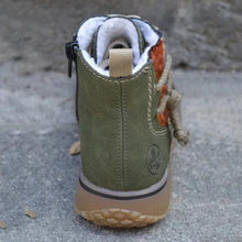 Load image into Gallery viewer, Modern Womens Warm Soft Boots Winter Plush Casual Sports Shoes Trend Retro Ankle Boots Outdoor Walking High Top Sneaker Winter Warm Hook Loop Snow Plush Lining Walking Shoes